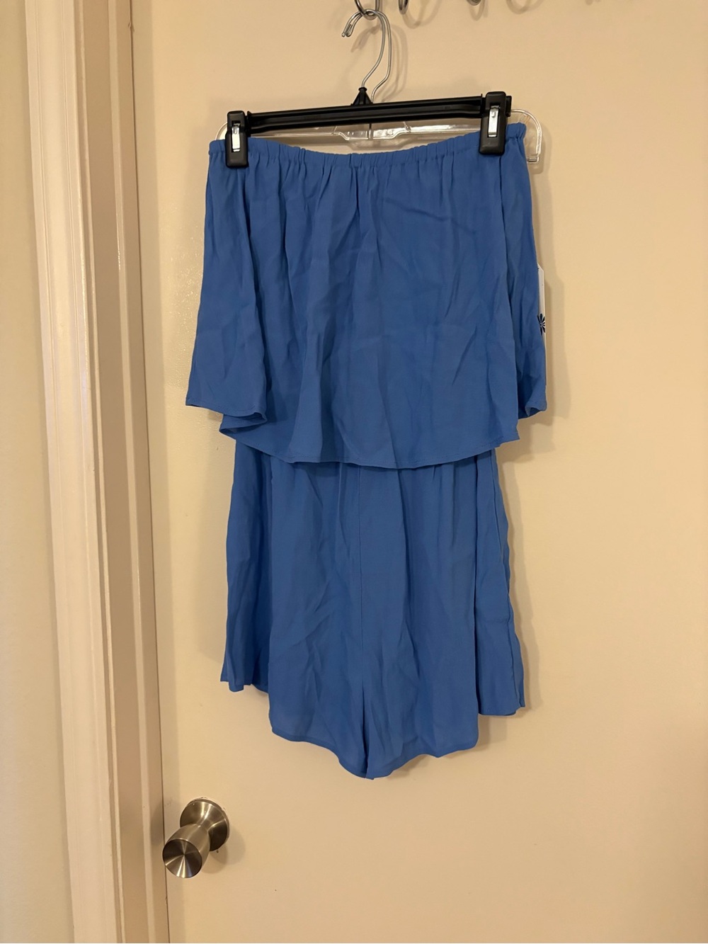 Show Me Your MuMu thelma size small romper blue